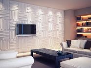 Art 3D Decorative Wall Panels For Living Room , Sound Absorption Wall Board Tile