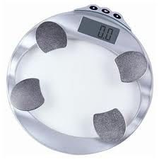 Mini safety tempered glass Digital weighing scales with body fat with large screen