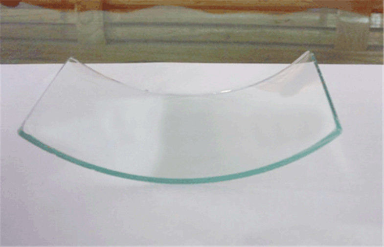 Customized Attack Resistant Curved Tempered Glass For Furniture