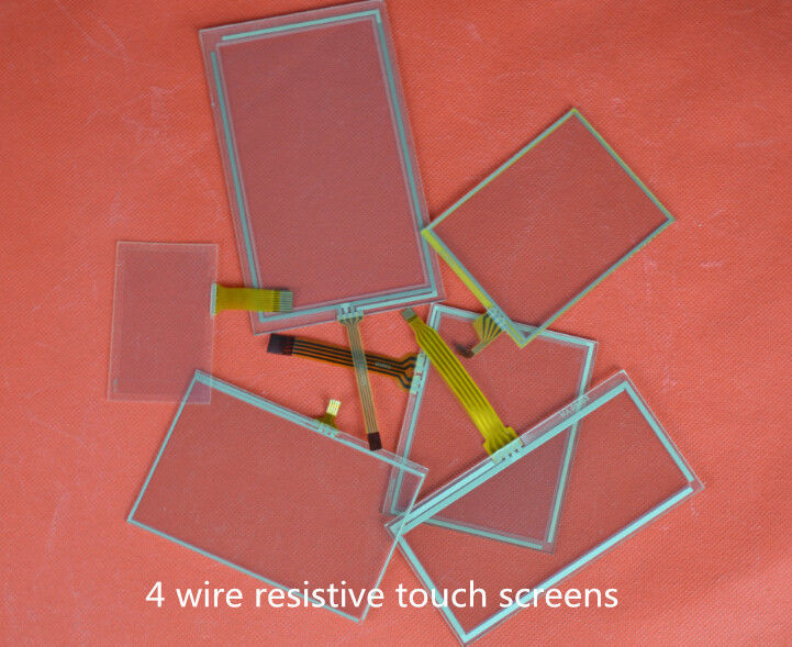 Light Weight Resistive Touch Screen Bottom Glass TOP Film 2 Inch - 25 Inch