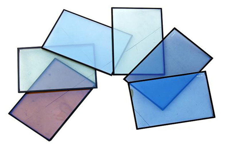 Building Heat Reflective Glass , Insulated Heat Resistant Glass Sheets