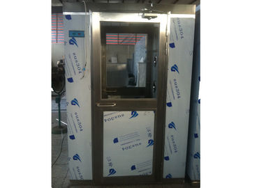 Decontamination Clean Room Stainless Steel Air Shower Locker For Semiconduction Workshop