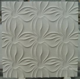 Natural Limestone 3D textured wall cladding tile