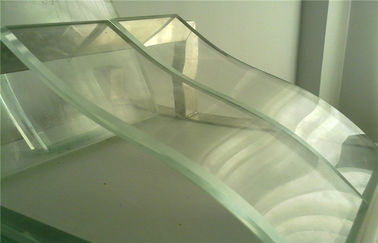 Heat Resistant Curved Tempered Glass 3mm - 25mm For Outdoor Fence