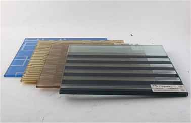 10mm Decorative Glass Panels , Silk Screen Print Colored Glass Sheets