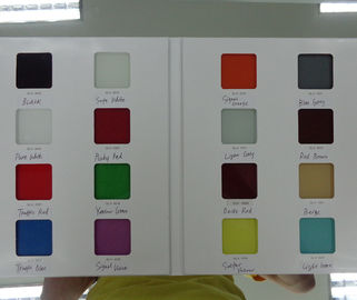 Sinoy 4mm Traffic Red Lacquered Glass 6mm For Bars , Lacobel Clear Float Glass