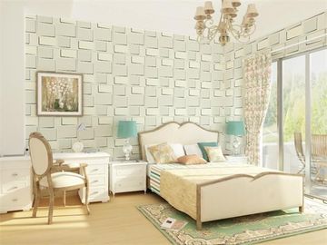 Customized Logo Decorative 3D Textured Wall Panels Colorful  Wallpaper 1.5 cm Thickness