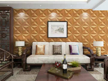 High End External Wall Cladding Custom 3D Wall Panels / 3D Wall Covering Waterproof