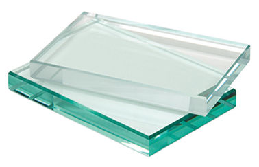Safety Low Iron Tempered Glass , Heat Strengthened Glass Sheets