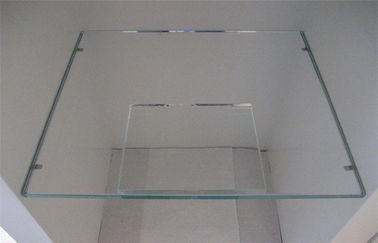 Safety Low Iron Tempered Glass , Heat Strengthened Glass Sheets