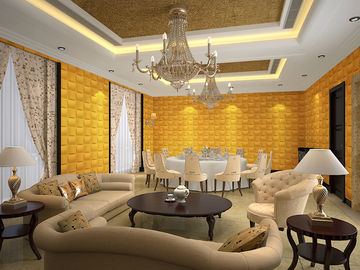 Kitchen / Bathroom PVC 3D Wall Board Modern Home Decorative Wall Paneling 3D Effect