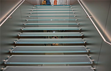 Fire Proof Tempered Laminated Safety Glass For Building Stairs