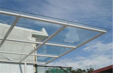Anti UV Laminated Safety Glass Panels Extra Clear For Skylight