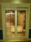 decorative glass panels in French door