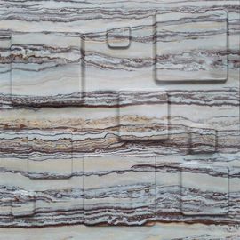 Waterproof Fire Retardant Board 3D Marble Texture  Stone Wall  3D  Wall Panels
