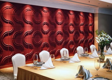 Eco-friendly Plant Fiber Modern 3D Wall Panels