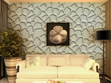 Fashion Wall Art  3D Living Room Wallpaper , Modern 3D Wall Panel for Sofa Background
