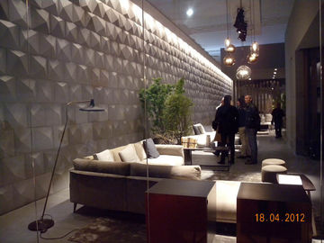 PVC Material Waterproof Exterior 3D Wall Panels Outdoor Wall Covering Stone Wall Background