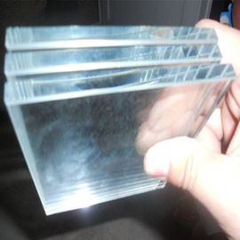 Ultra clear low iron tempered glass sheet