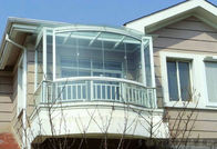 12mm Decorative Curved Tempered Glass Clear / Tinted For Architectural Windows