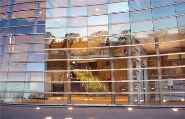 Building Heat Reflective Glass , Insulated Heat Resistant Glass Sheets
