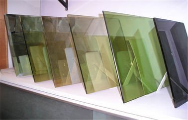 Building Heat Reflective Glass , Insulated Heat Resistant Glass Sheets