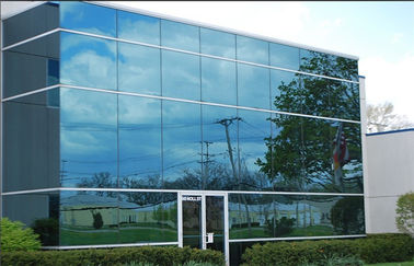 Building Heat Reflective Glass , Insulated Heat Resistant Glass Sheets
