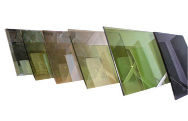 Building Heat Reflective Glass , Insulated Heat Resistant Glass Sheets