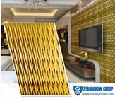 new design 3D interior decorative wall panels Plastic panel background wall panels
