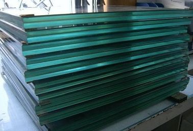 Blue , Grey Architectural Pvb Laminated Safety Glass , Decorative Laminated Glass Panels