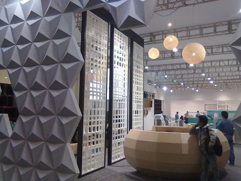 Modern Fashion Exterior Wall Decoration 3D Wall Board Sound Insulation and Durable
