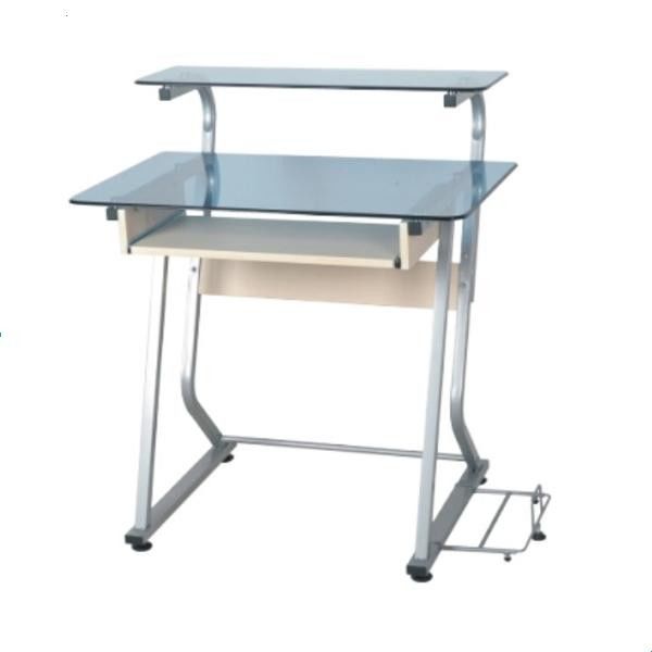 Eco-friendly Glass And Wood Computer Desk With Study Table DX-709RB