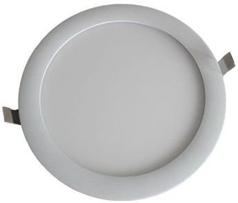 750lm High Luminous Flux Flat Round LED Panel Light 12w , Warm White CE ROHS