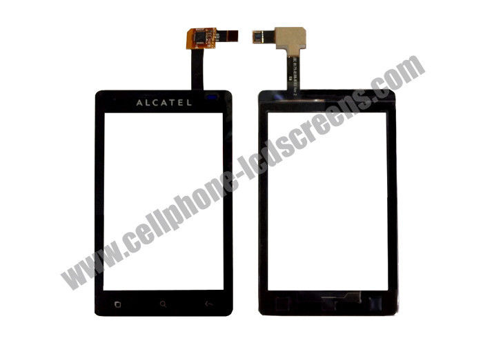 Alcatel OT-918D Replacement Touch Screen Digitizer , Mobile Phone Front Glass Panel