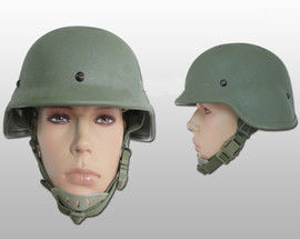Custom Bulletproof Product, Import Alloy Steel and NIJ IIIA green Bulletproof Helmet