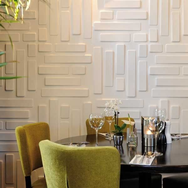 Hotel Interior 3D Decorative Wall Panels