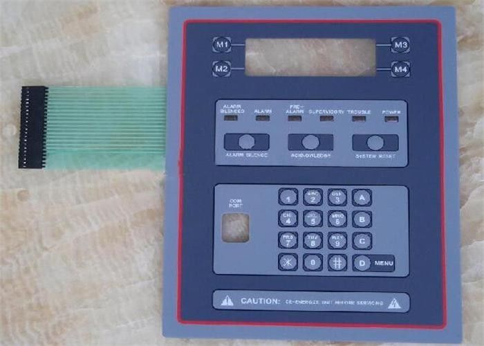 Waterproof Rubber Membrane Switches panel sticker with Heat Resisting