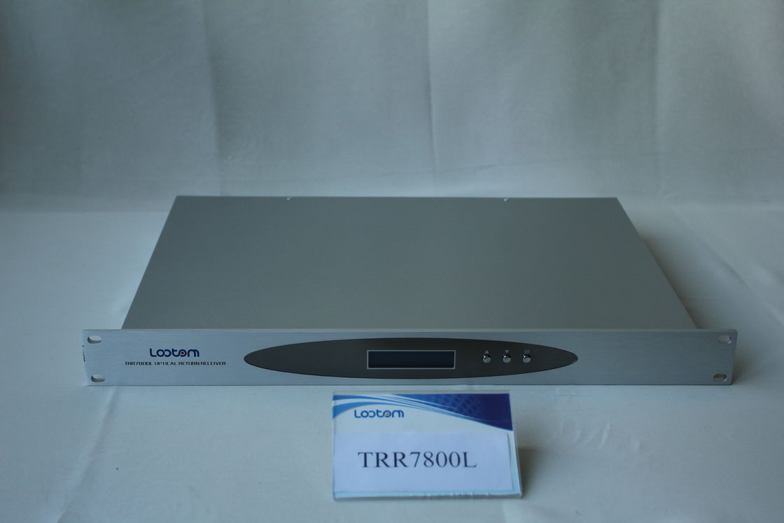 TRR7800L Ultrelow Power Return Optical Receiver 4 Radio Frequency Over Glass Supporting 32 Paths Optical Shunt